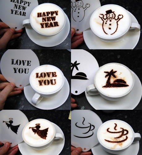 Coffee Stencils
